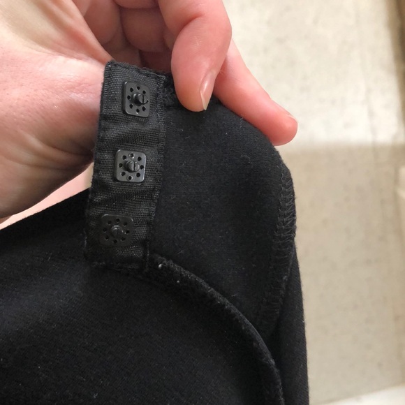 Black bodysuit with mesh cut-outs - Picture 5 of 6